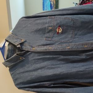 Hard Rock Lake Tahoe denim shirt